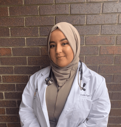 Noussaiba Ayour, PA, medical provider specialize in Urgent Care, Behavioral Medicine, Family Medicine, Preventive Medicine, Weight Loss