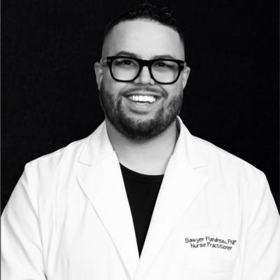 Sawyer Flandreau, FNP-BC, medical provider specialize in Family Medicine, Mental Health, Addiction Medicine, Internal Medicine