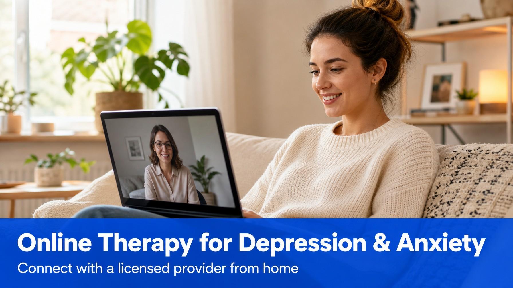 Online Therapy for Depression and Anxiety: How to Find a Provider and Get Treated This Week