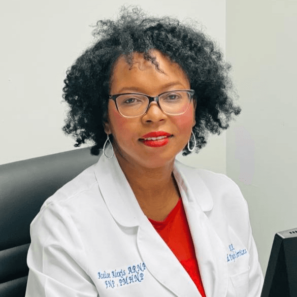 Acelise Alexis, PMHNP-BC,FNP-BC,APRN,MSN, medical provider specialize in Psychiatric & Mental Health, Preventive & Primary Care