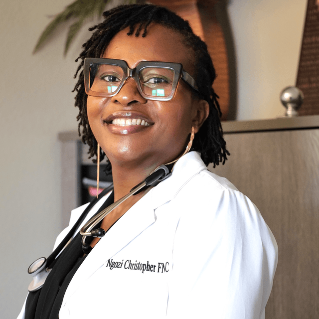 Ngozi Christopher, FNP-C, medical provider specialize in Weight Loss