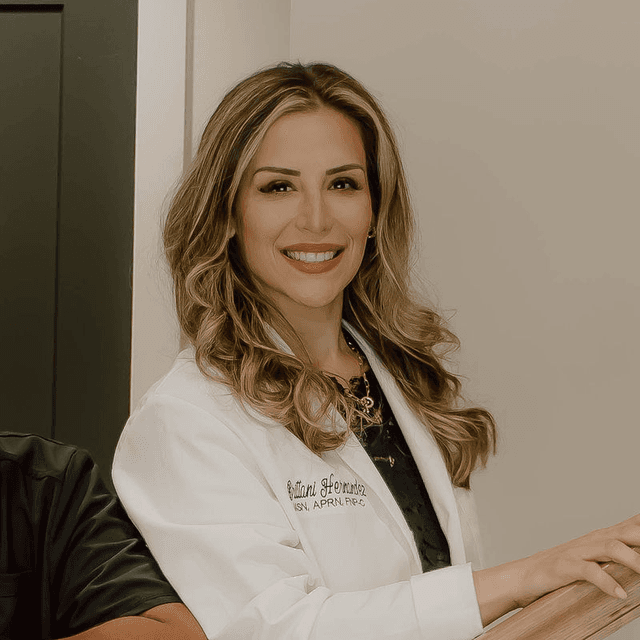 Brittani Hernandez, FNP-C, medical provider specialize in Women's Health, Dermatology, Weight Loss, Men's Health, Infections, Preventive & Primary Care