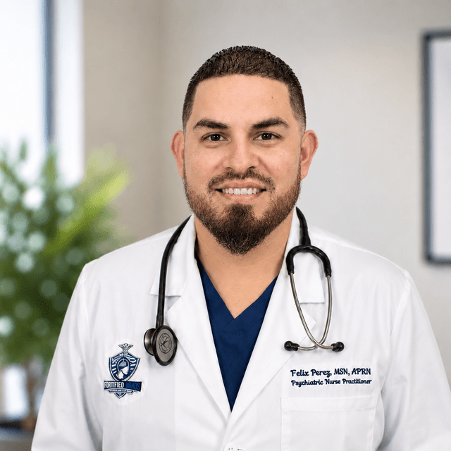Felix Perez, PMHNP-C, medical provider specialize in undefined