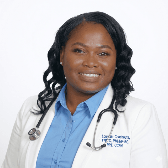 Lourdie Chachoute, ARNP,PMHNP-BC, medical provider specialize in Psychiatric & Mental Health, Weight Loss
