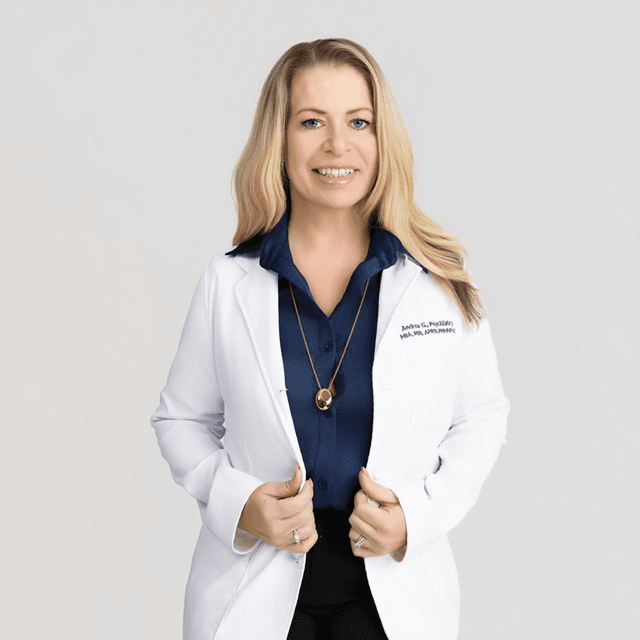 Andrea Garcia, PMHNP-BC,MBA,APRN, medical provider specialize in Psychiatric & Mental Health