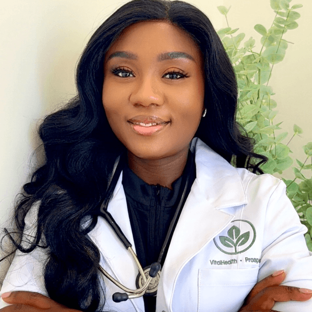 Tejiri Ojaruega, APRN,MSN, medical provider specialize in Preventive & Primary Care