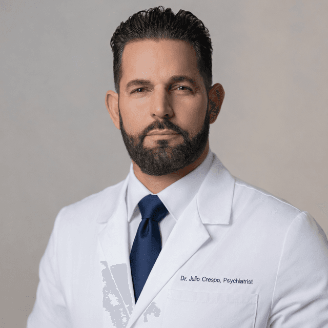 Julio Crespo, PMHNP-BC, medical provider specialize in Psychiatric & Mental Health