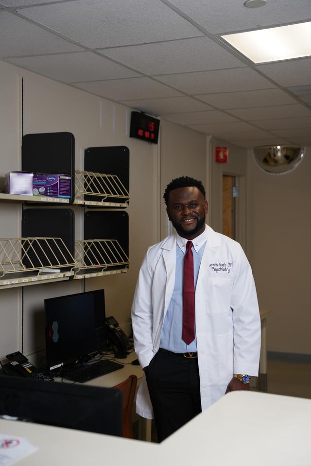 Jermaine Nnaeto, DNP,PMHNP-BC, medical provider specialize in Adult Psychiatry, Psychiatry, Psychotherapy, Child Psychiatry