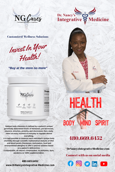 Nancy Gaines-Dillard, DNP,FNP-BC,AGACNP-BC, medical provider specialize in Weight Loss, Mental Health, Addiction Medicine, Holistic Medicine, Preventive Medicine