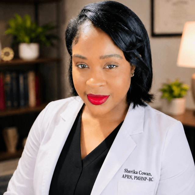 Sherika Cowan, MSN,APRN,PMHNP-BC, medical provider specialize in Adult Psychiatry