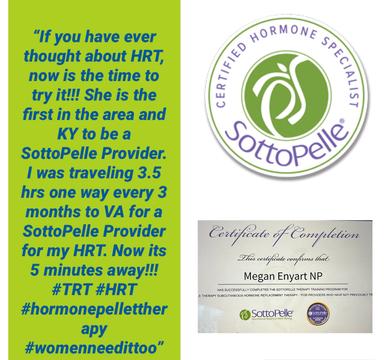 Megan Enyart, A-GNP,PMHNP-BC, medical provider specialize in 