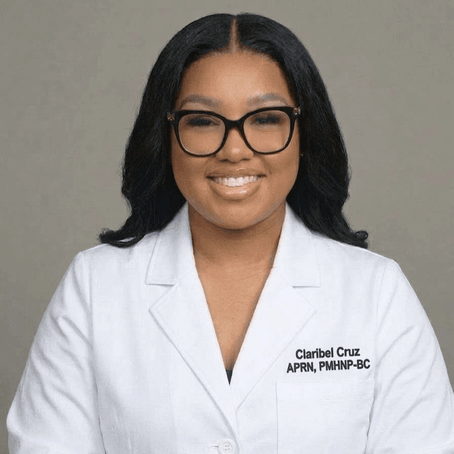 Claribel Cruz, PMHNP-BC, medical provider specialize in Psychiatric & Mental Health