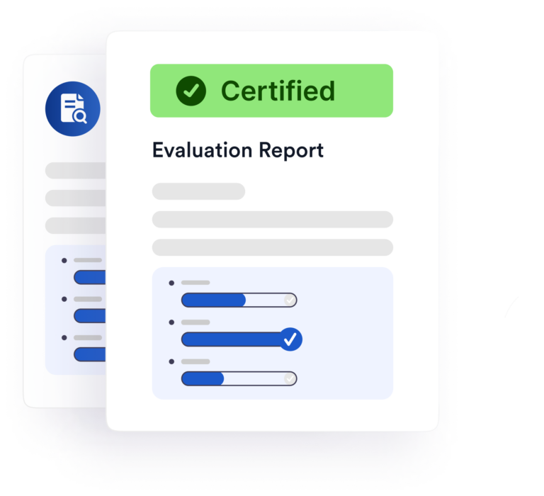 evaluation report