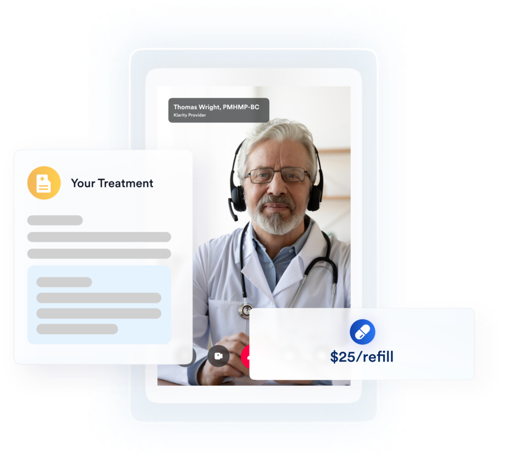 Get Treatment 1 Klarity provider