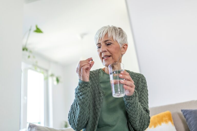 Strattera vs Concerta. The woman pictured found the right one for her and is taking her morning dose.